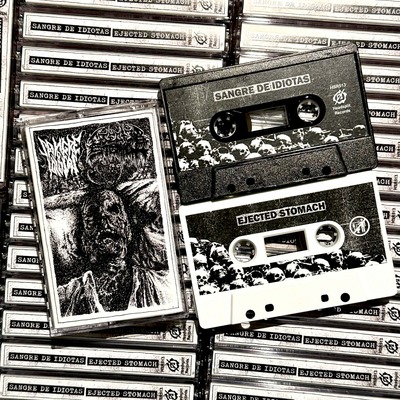 Sangre De Idiotas / Ejected Stomach split cassette
