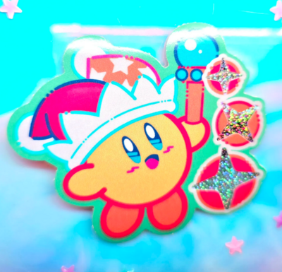 Poyo Beam Glitter Sticker