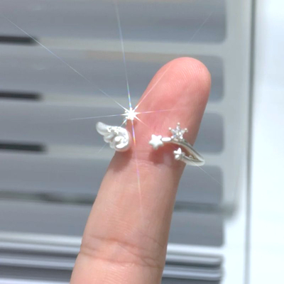 SHOOTING STAR UNICORN RING 