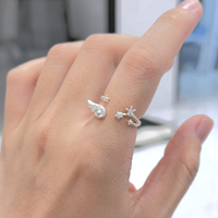 SHOOTING STAR UNICORN RING  - Thumbnail 1