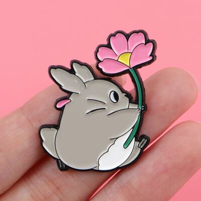 T o t o r o bloom pin