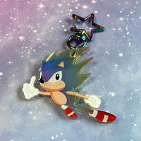 Hyper Sonic Keychain - Thumbnail 1