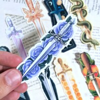 Fantasy Dagger stickers - Thumbnail 1