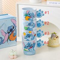 Cute Blue Cartoon Print Coffee Mug - Thumbnail 1