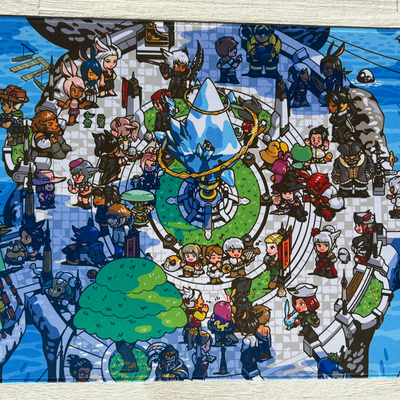 Limsa memories playmat