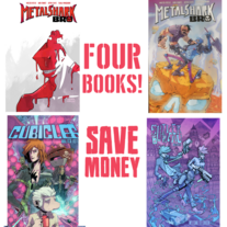 Collection of 4 Graphic Novels