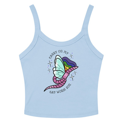 Carry on my gay worm son tank 
