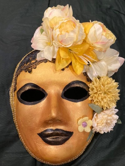Venetian Masquerade Carnival Volto Mask