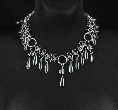Waterfall Chainmaille Necklace