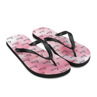 My Love Frabic Flip-Flops - Thumbnail 6