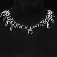 Heartdrop Chainmaille Necklace - Thumbnail 3