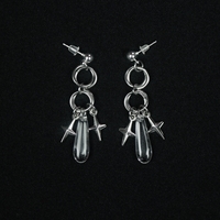 Glitter Chainmaille Earrings - Thumbnail 3