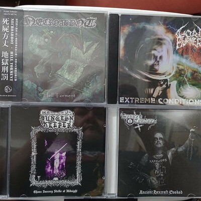 Necroabbot , goat burner, dungeon keeper, secret tongues cds