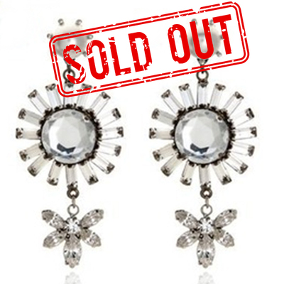 Crystal earrings