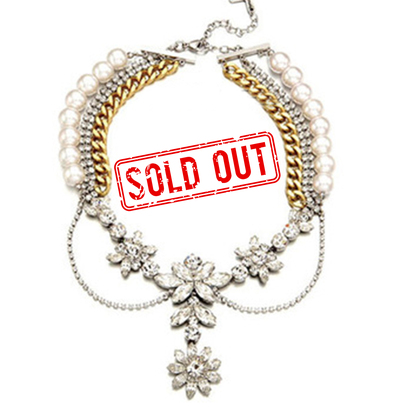 original pearl & rhinestone