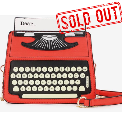 Typewriter purse