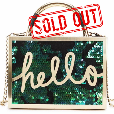 Sequin bag