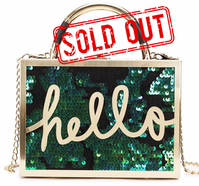 sequin bag