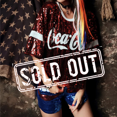 Soda sequin t-shirt