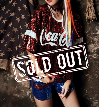 Soda sequin t-shirt