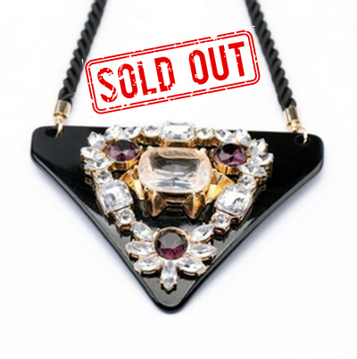 triangle necklace