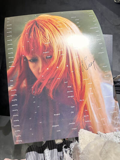 WISP in Tokyo Autographed Poster 2026