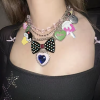 Candies blu necklace - Thumbnail 1