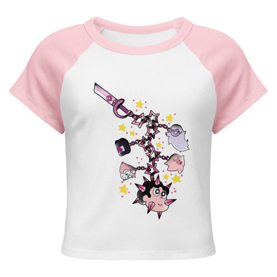 Steven universe flail raglan 