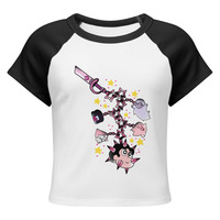 Steven universe flail raglan  - Thumbnail 1