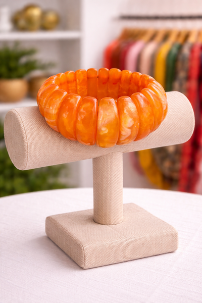 Classic Stretch Bracelet (Amber Glow)