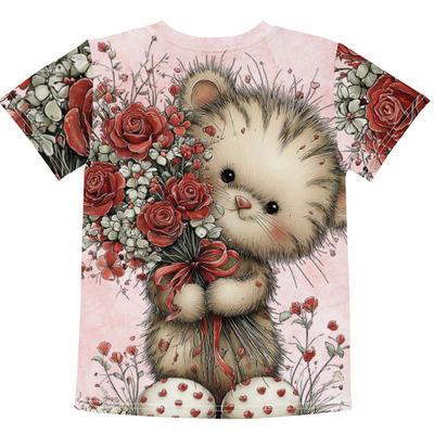 Rosie kids cotton crew neck t-shirt