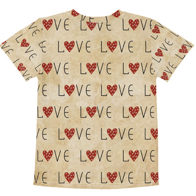 Love her kids cotton crew neck t-shirt