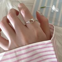KITTY SILVER RING - Thumbnail 4