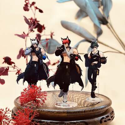 Zenless men acrylic standees (15-17cm)