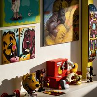 Diptych Painting by Topo "Topo" - Thumbnail 2