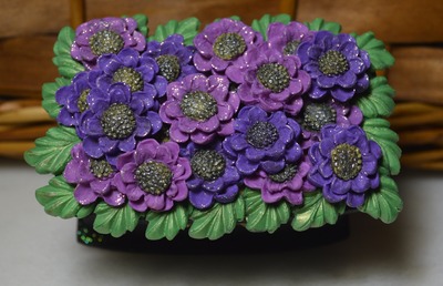 Purple Floral Box