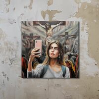 Painting by RX Strip “Selfie” - Thumbnail 6