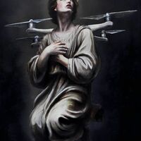 Painting by RX Strip “Annunciation“ - Thumbnail 2