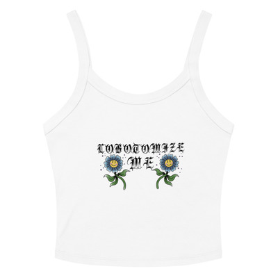 Lobotomize me crop tank