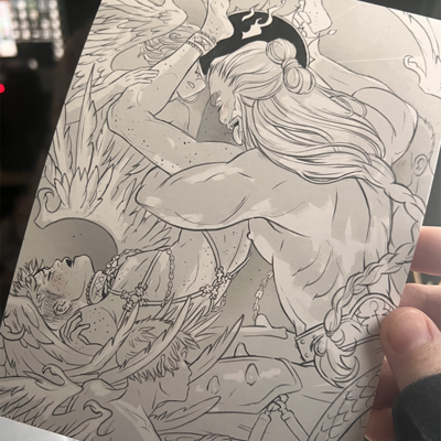 Hadrian and freckles miniprint