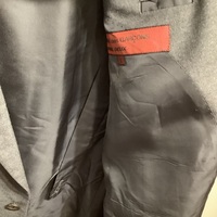 Comme des Garçons Homme Deux grey double breasted JKT  - Thumbnail 4