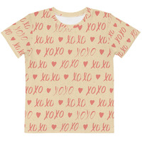 XO Valentine cotton crew neck t-shirt - Thumbnail 1