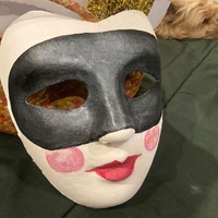 Handmade Carnevale-Masquerade-Venetian Mask - Thumbnail 1