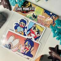 Cave Princess Sticker Pack - Thumbnail 1