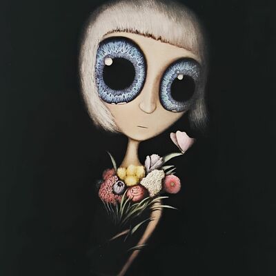 Print by august vilella "alice"