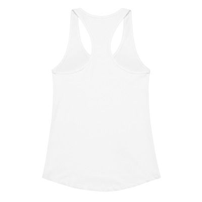 Bug hoe womens fitted racerback tank top