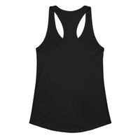 Bug hoe Womens fitted racerback tank top - Thumbnail 1