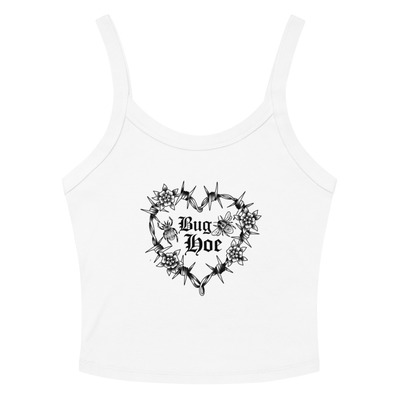 Bug hoe womens micro-rib tank top