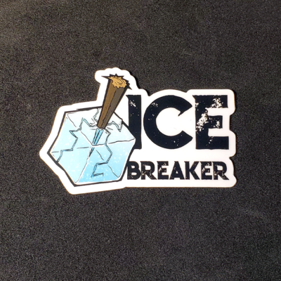 Ice Breaker Vinyl Sticker