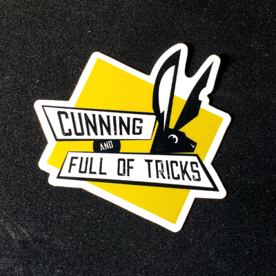 Full of Tricks Vinyl Sticker